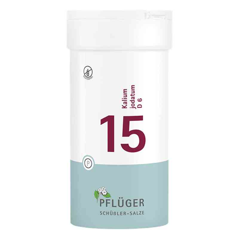Schüßler-Salze Biochemie Pflüger 15 Kalium jodatum D6 Tbl. 400 stk von Homöopathisches Laboratorium Alexander Pflüger Gmb PZN 06322012
