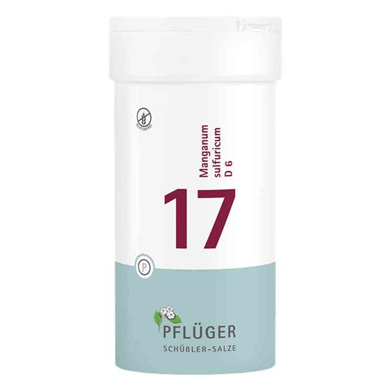 Schüßler-Salze Biochemie Pflüger 17 Manganum Sulfur. D6 Tbl. 400 stk von Homöopathisches Laboratorium Alexander Pflüger Gmb PZN 06322377