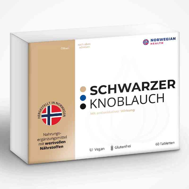 Schwarzer Knoblauch M.antioxidativer Wirkung Tabletten  60 stk von L&L Pharma GmbH PZN 19799069
