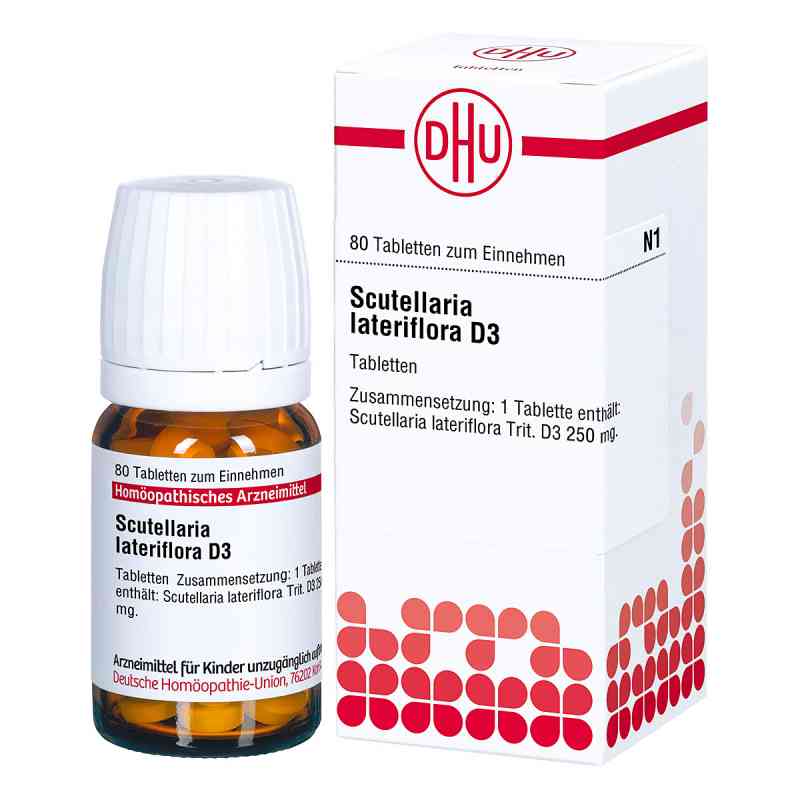 Scutellaria Lateriflora D3 Tabletten 80 stk von DHU-Arzneimittel GmbH & Co. KG PZN 07179887