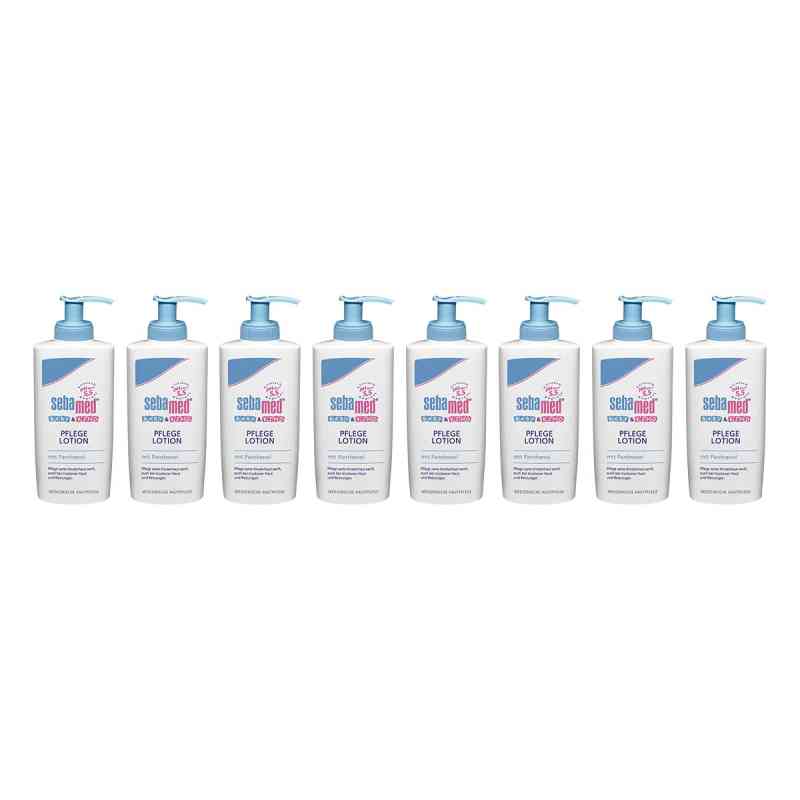 Sebamed Baby & Kind Pflegelotion 8x200 ml von Sebapharma GmbH & Co.KG PZN 08104908