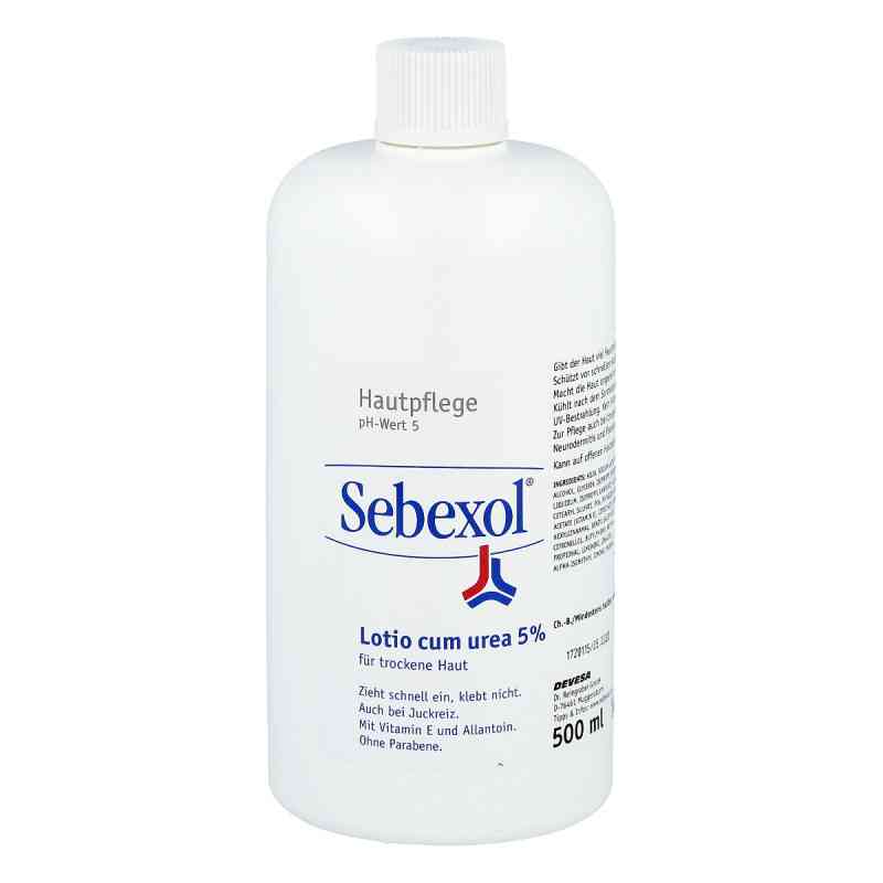 Sebexol Lotio cum urea 5% 500 ml von DEVESA Dr.Reingraber GmbH & Co. KG PZN 07436491