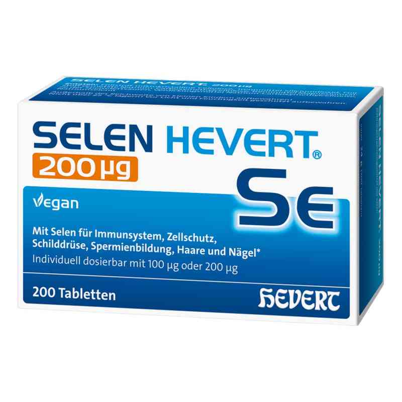 Selen Hevert 200 mg Tabletten 200 stk von Hevert-Arzneimittel GmbH & Co. KG PZN 19733308