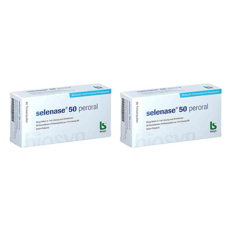 Selenase 50 peroral Lösung Zum Einnehmen 2x50X1 ml von biosyn Arzneimittel GmbH PZN 08107530