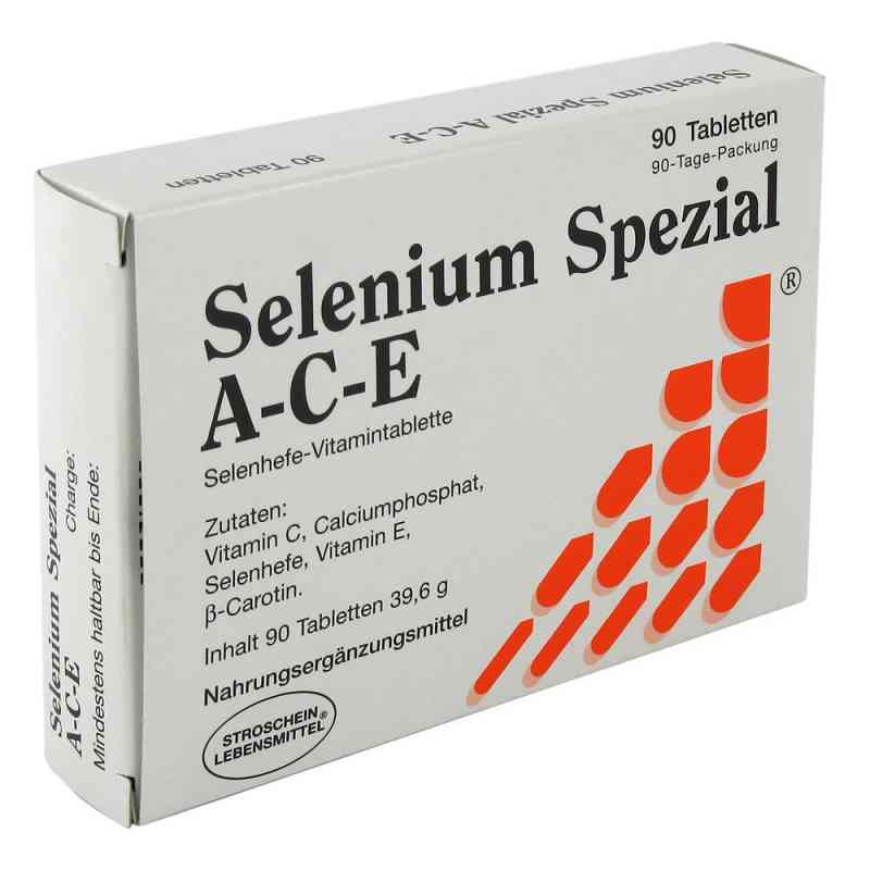 Selenium Spezial Ace Tabletten 90 stk von Stroschein Gesundkost Ammersbek  PZN 07267120
