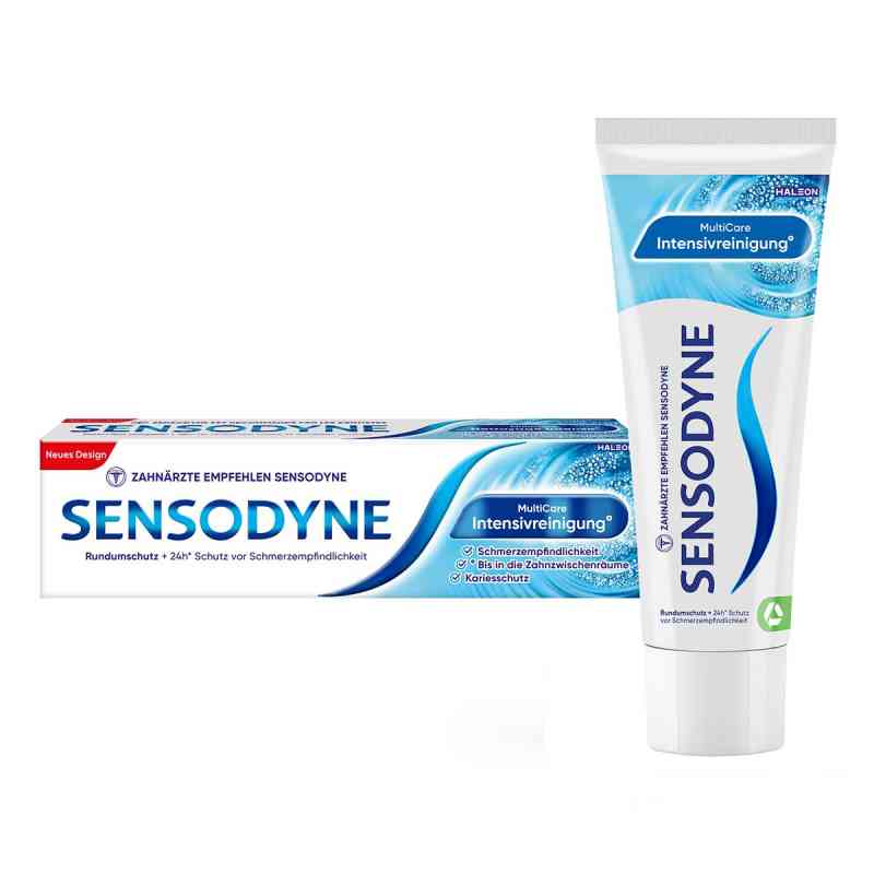 Sensodyne Multicare Intensivreinigung Zahnpasta 75 ml von Haleon Germany GmbH PZN 19904454