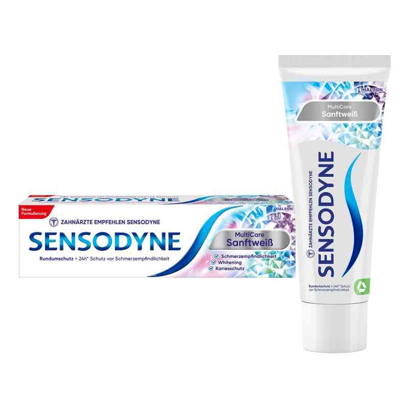 Sensodyne Multicare Sanftweiß Zahnpasta 75 ml von Haleon Germany GmbH PZN 19904431