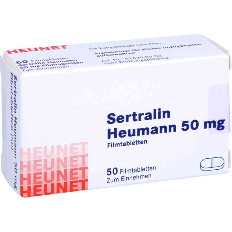 Sertralin Heumann 50mg Heunet 50 stk von Heunet Pharma GmbH PZN 05890429