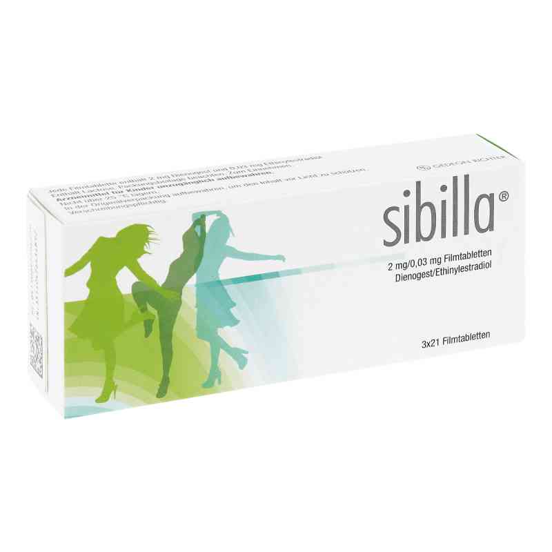 Sibilla 2mg/0,03mg 3X21 stk von Gedeon Richter Pharma GmbH PZN 09779427