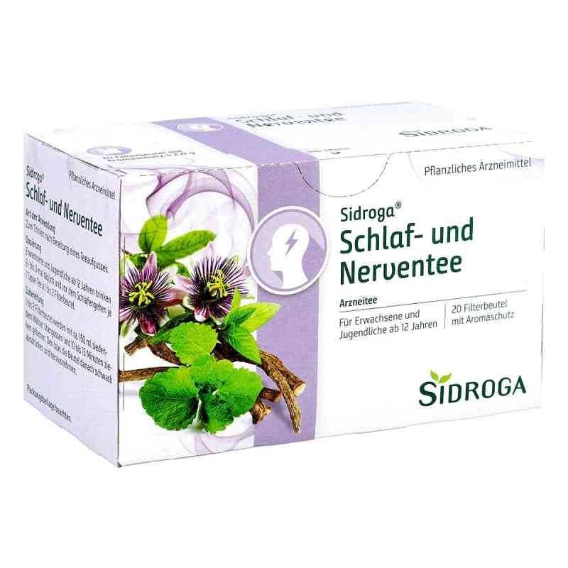 SIDROGA Schlaf- und Nerventee 20X2.0 g von Sidroga Gesellschaft für Gesundh PZN 05485717