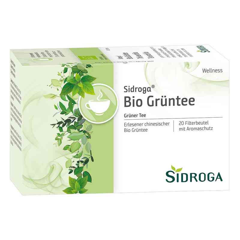 Sidroga Wellness Grüntee Filterbeutel 20X1.7 g von Sidroga Gesellschaft für Gesundh PZN 05106128