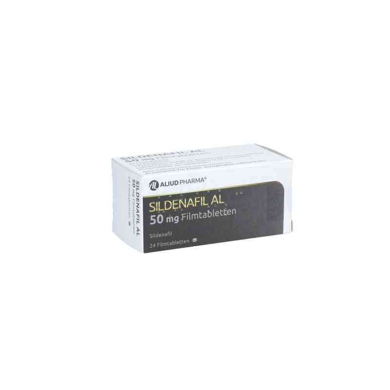 Sildenafil Al 50 mg Filmtabletten 24 stk von ALIUD Pharma GmbH PZN 10187821