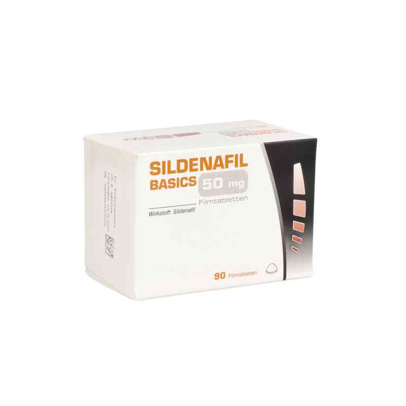Sildenafil Basics 50 mg Filmtabletten 90 stk von Basics GmbH PZN 12145985