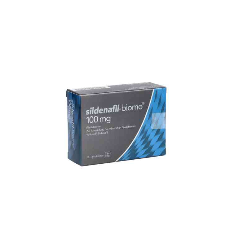 Sildenafil biomo 100 mg Filmtabletten 12 stk von biomo pharma GmbH PZN 12725122