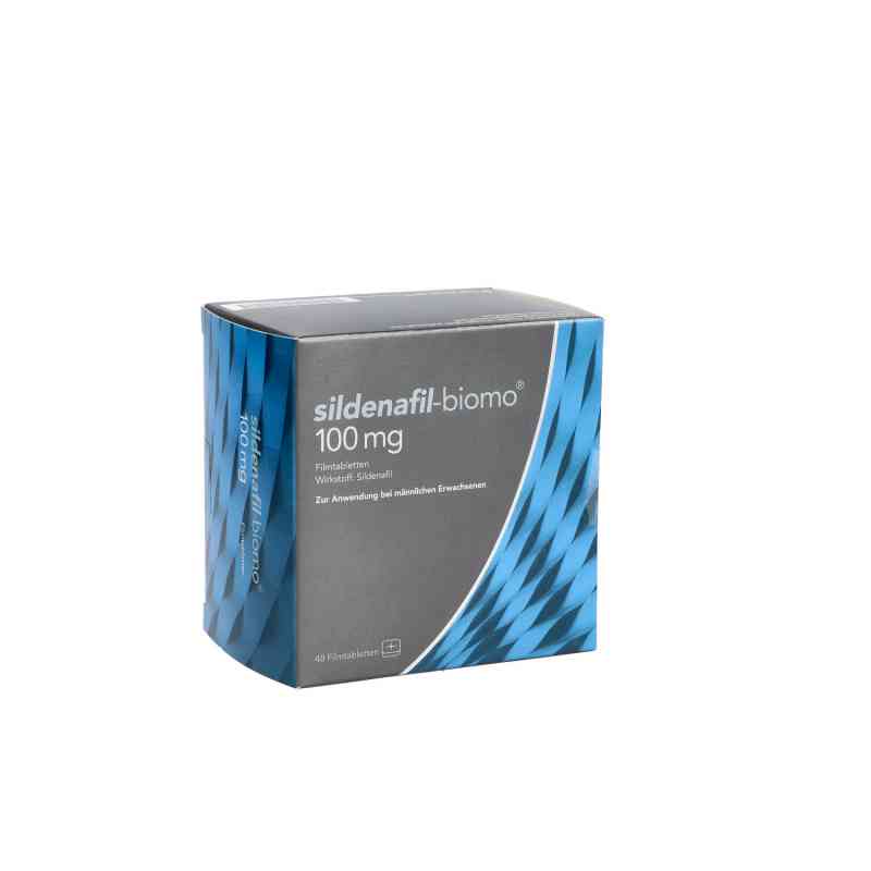 Sildenafil biomo 100 mg Filmtabletten 48 stk von biomo pharma GmbH PZN 12725145