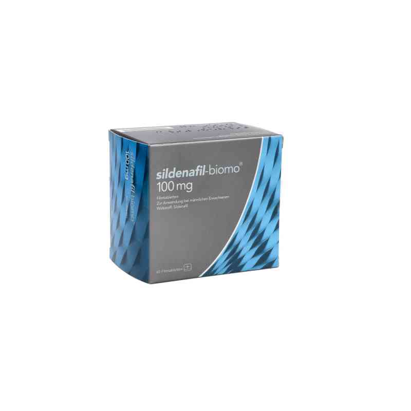 Sildenafil biomo 100 mg Filmtabletten 60 stk von biomo pharma GmbH PZN 13624742