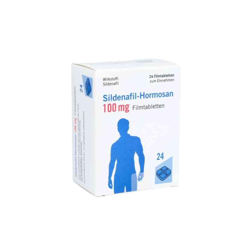 Sildenafil-Hormosan 100mg 24 stk von HORMOSAN Pharma GmbH PZN 10852796