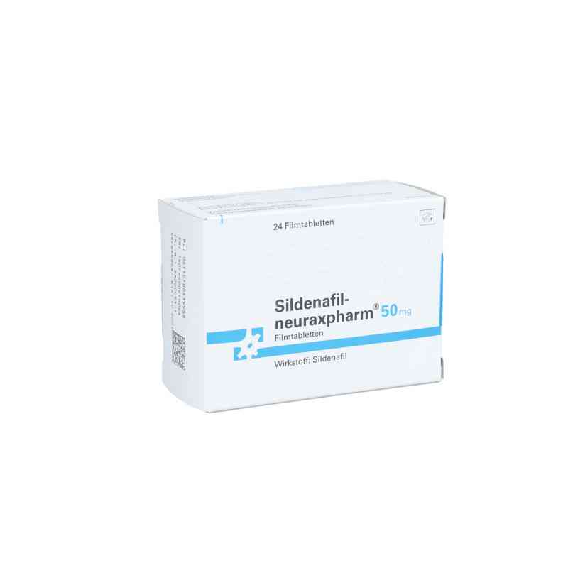 Sildenafil-neuraxpharm 50 mg Filmtabletten 24 stk von neuraxpharm Arzneimittel GmbH PZN 10043996