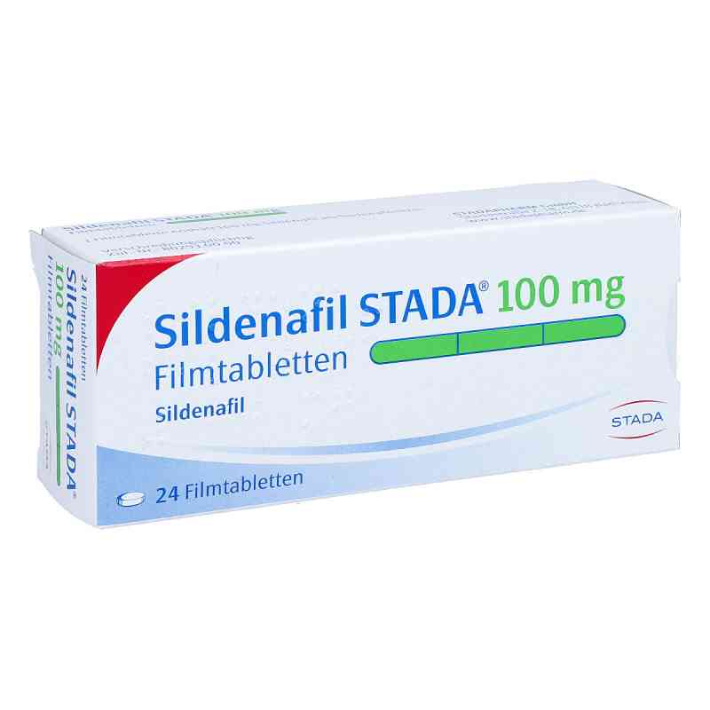 Sildenafil STADA 100mg 24 stk von STADAPHARM GmbH PZN 10142882