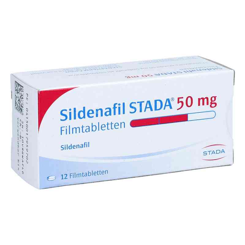 Sildenafil STADA 50mg 12 stk von STADAPHARM GmbH PZN 01795970
