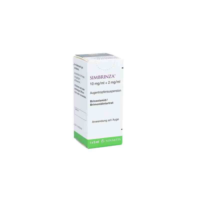 Simbrinza 10 mg/ml + 2 mg/ml Augentropfensusp. 5 ml von CRANACH-PHARMA GmbH PZN 10784586