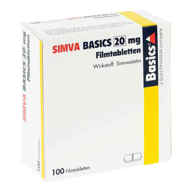 SIMVA BASICS 20mg 100 stk von Basics GmbH PZN 00232236