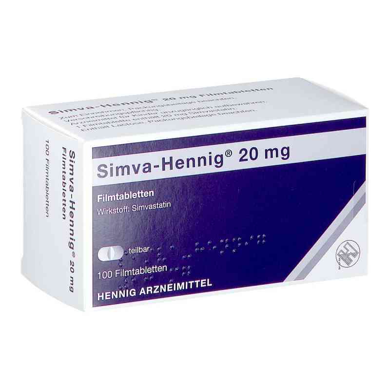 Simva-Hennig 20mg 100 stk von Hennig Arzneimittel GmbH & Co. K PZN 04111943