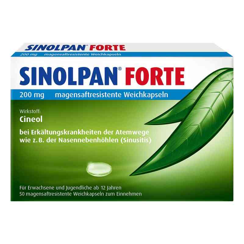 Sinolpan forte 200 mg magensaftresistent Weichkapseln 50 stk von Engelhard Arzneimittel GmbH & Co.KG PZN 13816950