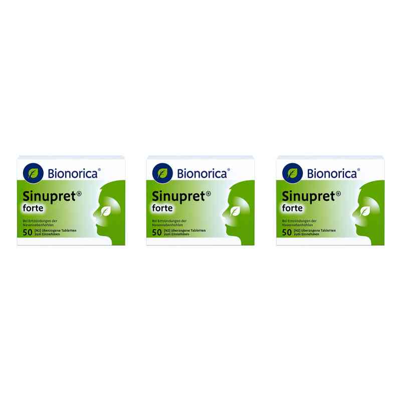 Sinupret forte überzogene Tabletten 3x50 stk von Bionorica SE PZN 08106339