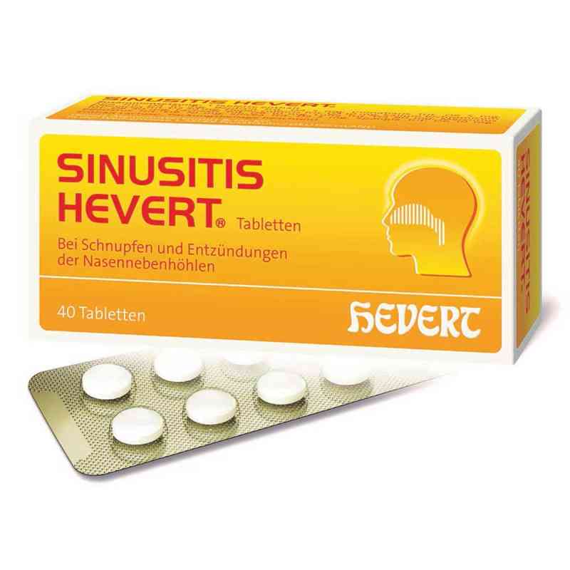 Sinusitis Hevert Tabletten 40 stk von Hevert-Arzneimittel GmbH & Co. KG PZN 19107350