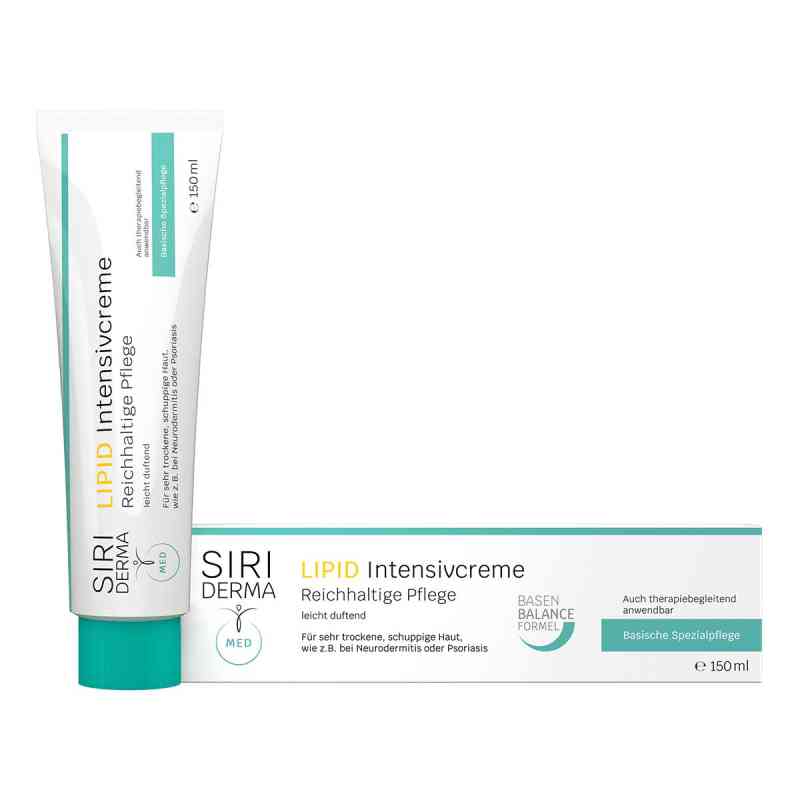 Siriderma Lipid Intensivcreme leicht duftend 150 ml von Sirius GmbH PZN 18407541