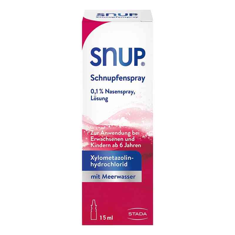 SNUP Nasenspray 0,1% Lösung 15 ml von STADA Consumer Health Deutschland GmbH PZN 04482680