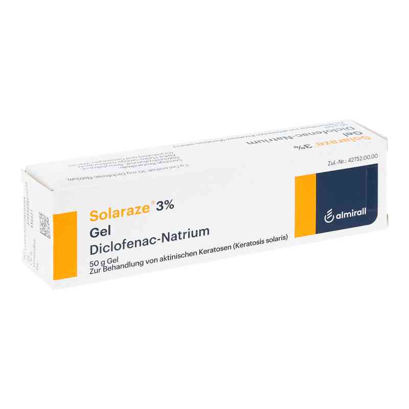 Solaraze 3% Gel 50 g von ALMIRALL HERMAL GmbH PZN 02296944
