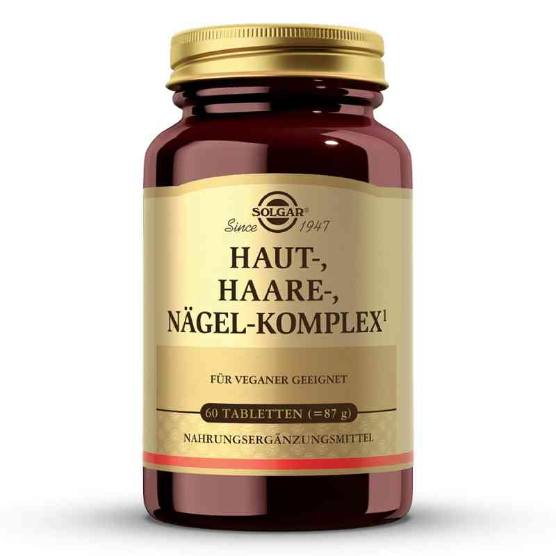Solgar Haut Haare Nägel Komplex Tabletten 60 stk von pro medico Handels GmbH PZN 18814602