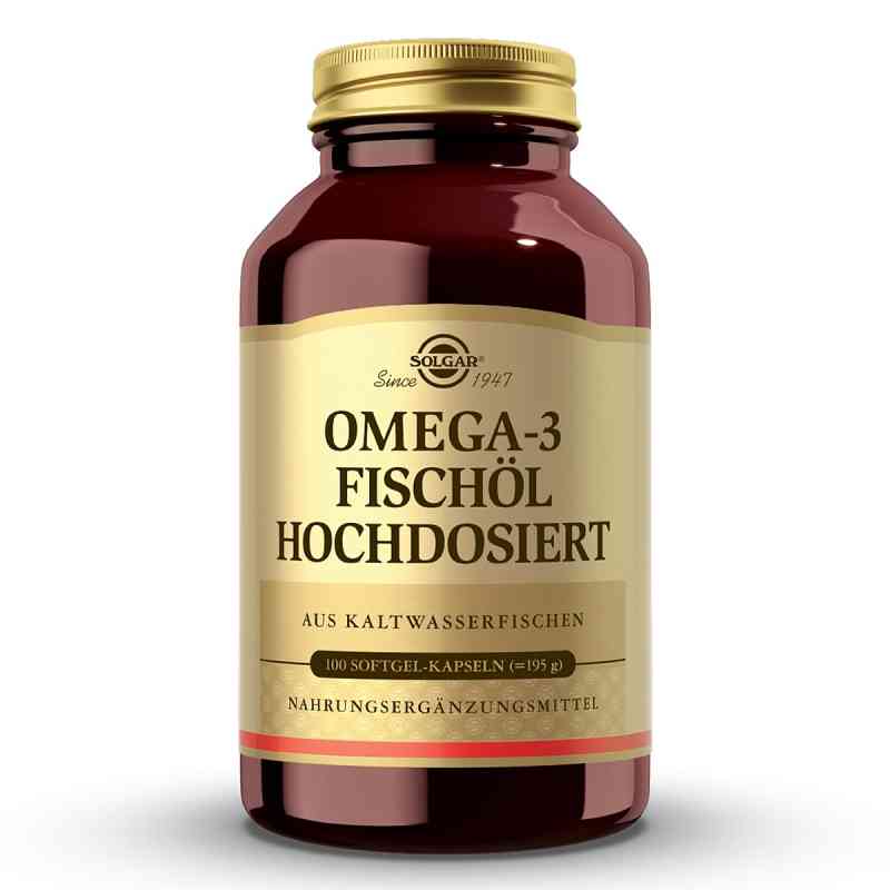 Solgar Omega-3 Fischöl Hochdosiert Kapseln 100 stk von pro medico Handels GmbH PZN 18814654