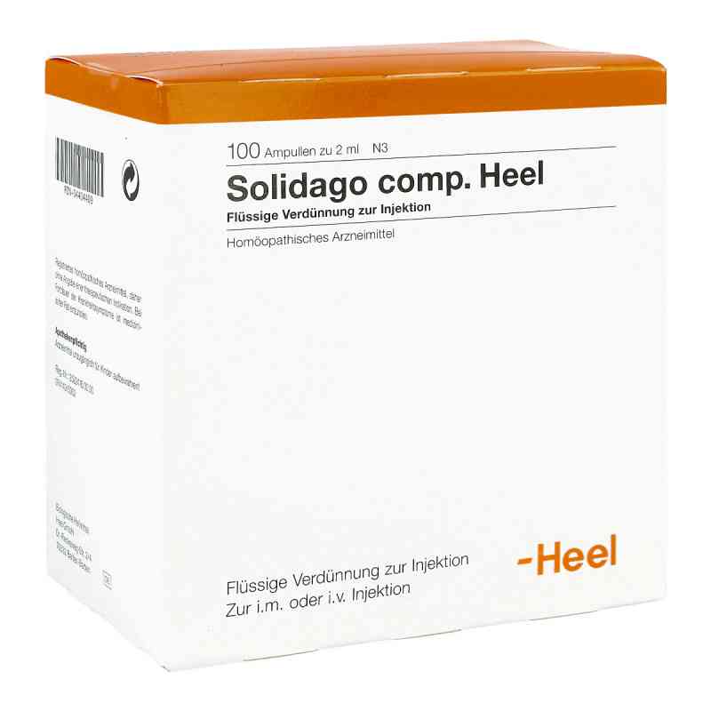 Solidago Comp.heel Ampullen 100 stk von Biologische Heilmittel Heel GmbH PZN 04404409