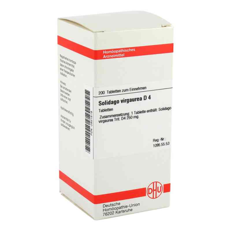 Solidago Virgaurea D4 Tabletten 200 stk von DHU-Arzneimittel GmbH & Co. KG PZN 02931518