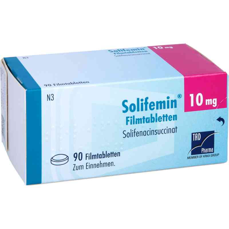 Solifemin 10 mg Filmtabletten 90 stk von TAD Pharma GmbH PZN 15571406
