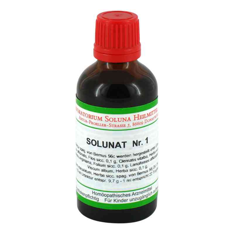 Solunat Nummer 1 Tropfen 50 ml von Laboratorium Soluna Heilmittel G PZN 02937337