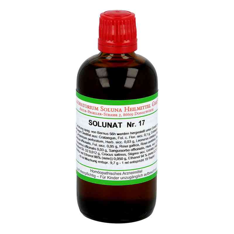 Solunat Nummer 17 Tropfen 100 ml von Laboratorium Soluna Heilmittel GmbH PZN 02942284