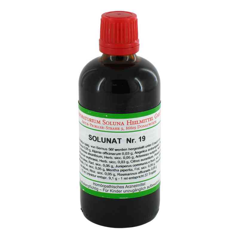 Solunat Nummer 19 Tropfen 100 ml von Laboratorium Soluna Heilmittel GmbH PZN 02942798