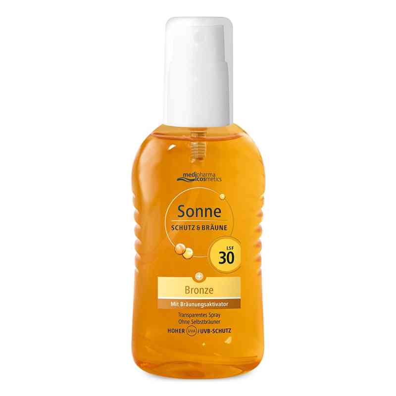 Sonne Schutz & Bräune Spray Bronze LSF 30 200 ml von Dr. Theiss Naturwaren GmbH PZN 18273164