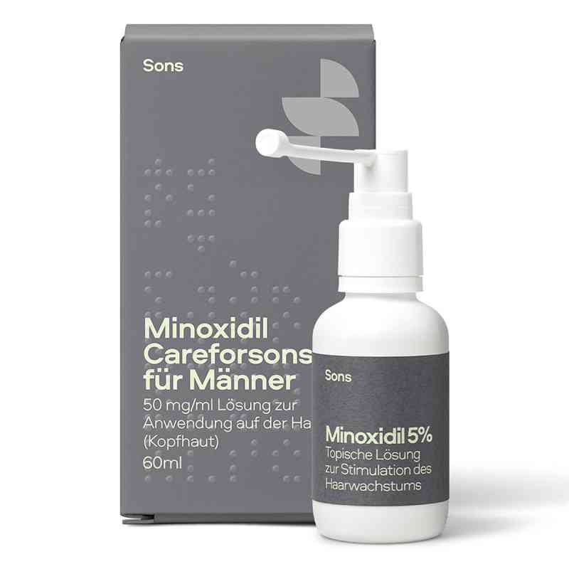 SONS Minoxidil 50mg/ml Lösung für Männer 60 ml von CAREFORSONS IRELAND LIMITED PZN 18442721