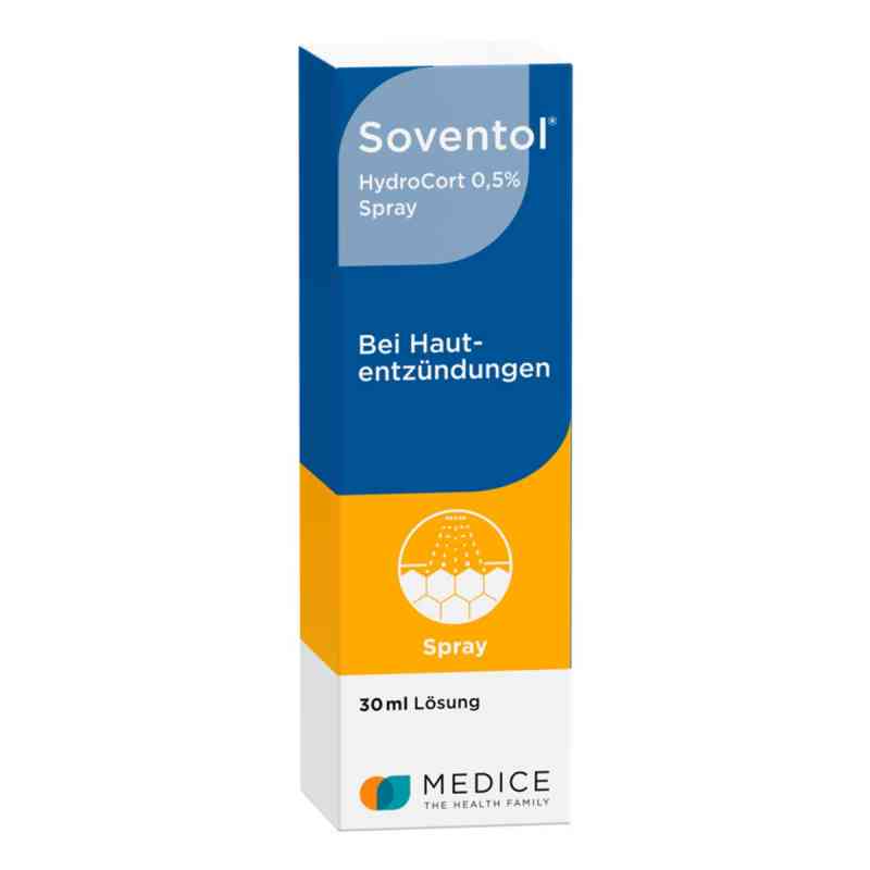 Soventol HydroCort 0,5% Spray bei Hautentzündungen 30 ml von MEDICE Arzneimittel Pütter GmbH&Co.KG PZN 10012814