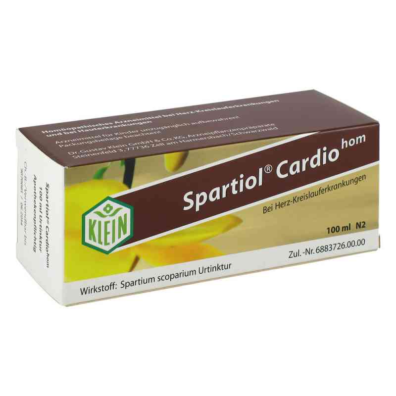 Spartiol Cardiohom Tropfen 100 ml von Dr. Gustav Klein GmbH & Co. KG PZN 02292188