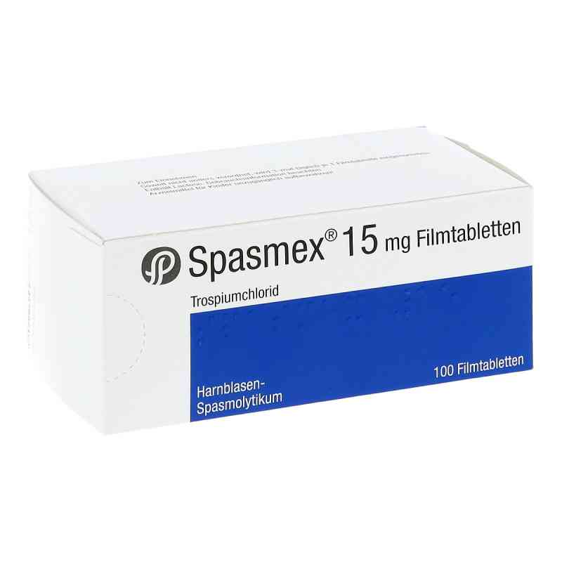 Spasmex 15 Filmtabletten 100 stk von Dr. Pfleger Arzneimittel GmbH PZN 03758335