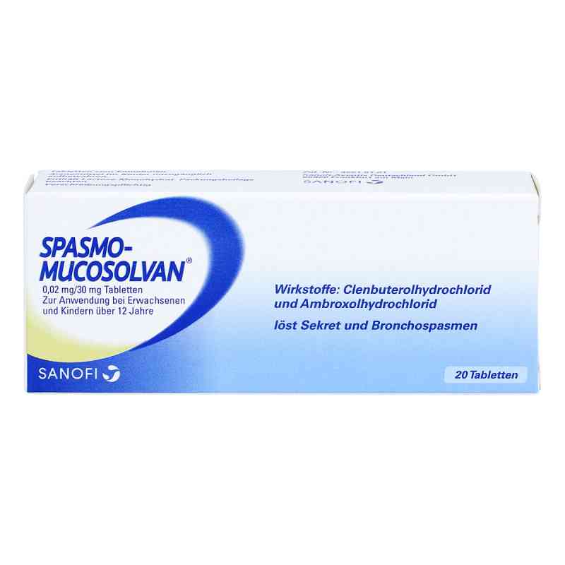 Spasmo Mucosolvan Tabletten 20 stk von A. Nattermann & Cie GmbH PZN 02787688