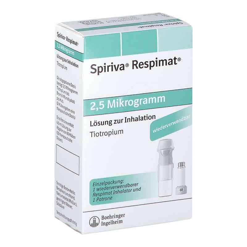 Spiriva Respimat 2,5 [my]g Lösung zur, zum inh.wiederverwend 1X4.0 ml von Boehringer Ingelheim Pharma GmbH & Co.KG PZN 13832771