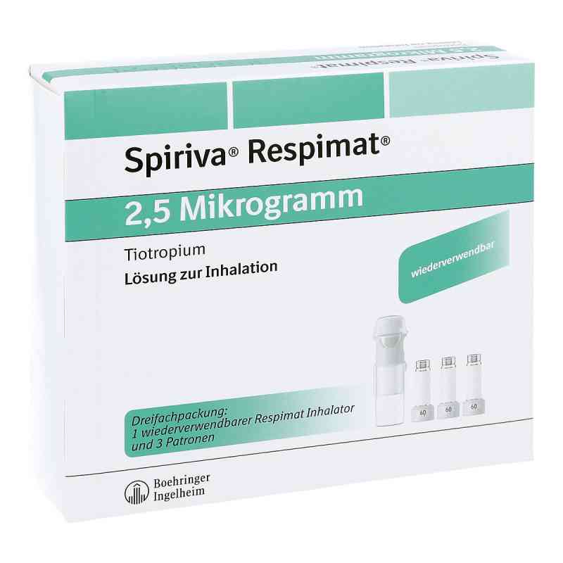Spiriva Respimat 2,5 [my]g Lösung zur, zum inh.wiederverwend 3X4.0 ml von Boehringer Ingelheim Pharma GmbH & Co.KG PZN 13832788