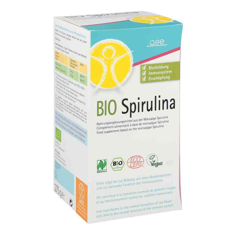 Spirulina 500 mg Bio Naturland Tabletten 550 stk von GSE Vertrieb Biologische Nahrung PZN 04888614